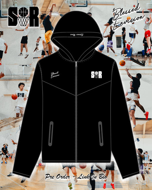 Spence Summer Runs x Blessed Envision Tech Zip-Up Hoodie